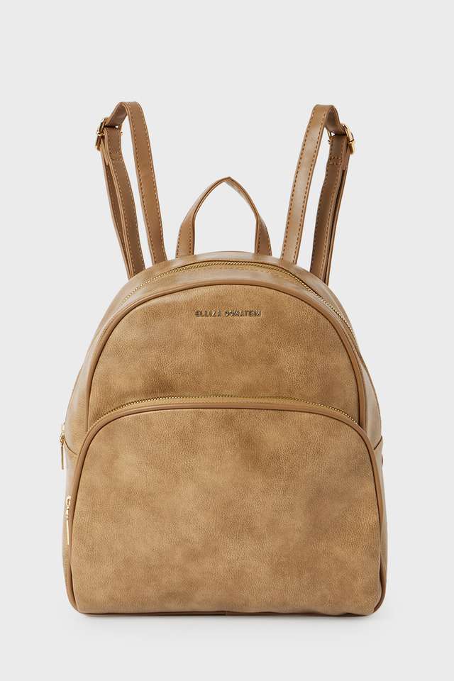 Timeworn-PU-Zipper-Closure-Women-s-Backpack