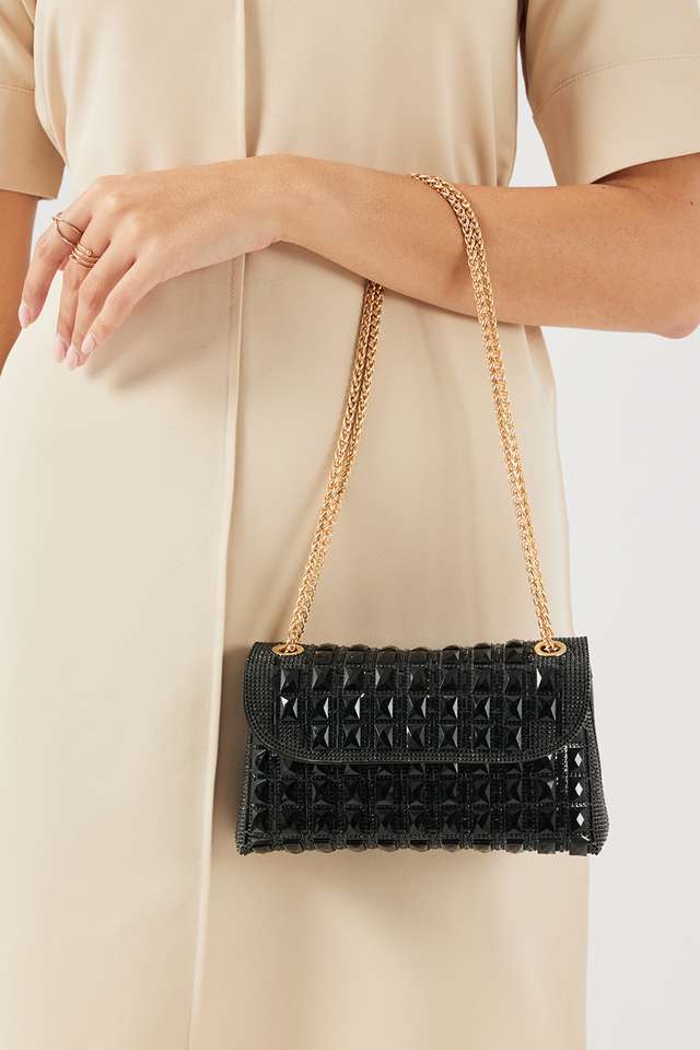 Timeworn-PU-Zipper-Closure-Women-s-Sling-Bag