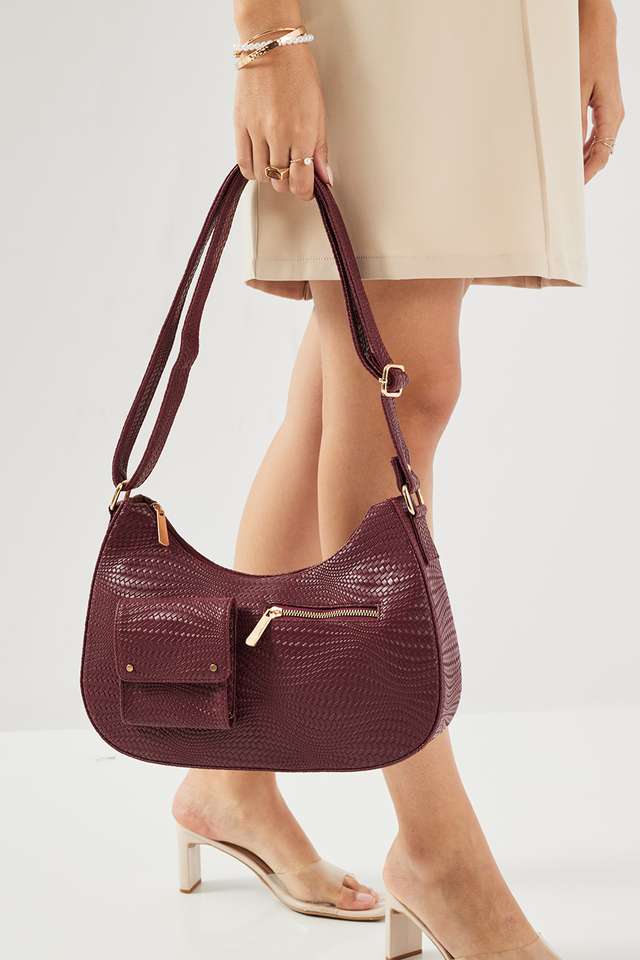 Solid-PU-Zipper-Closure-Women-s-Hobo-Bag