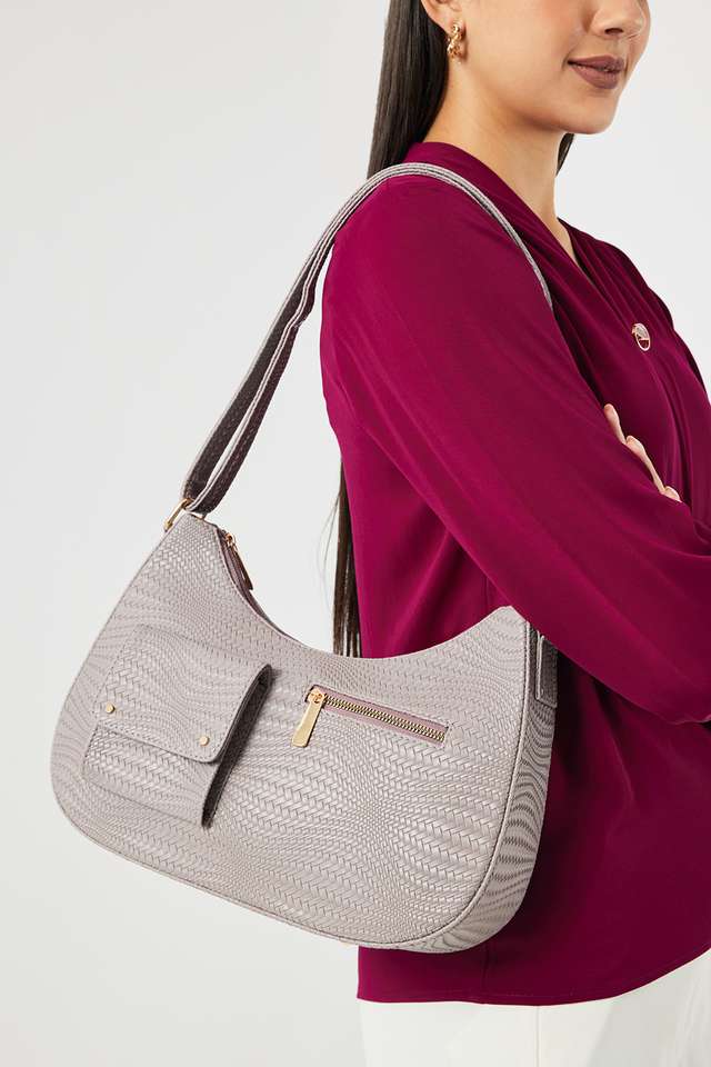 Solid-PU-Zipper-Closure-Women-s-Hobo-Bag