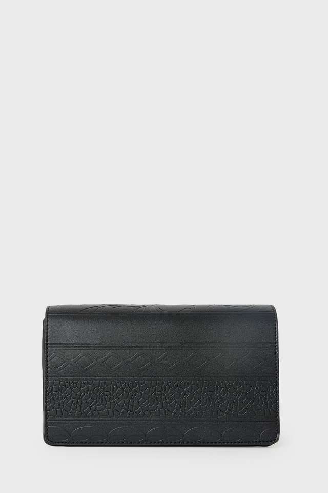 Solid-PU-Zipper-Closure-Women-s-Sling-Bag
