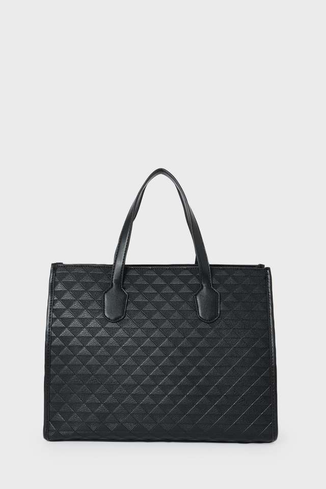 Solid-PU-Zipper-Closure-Women-s-Tote-Bag