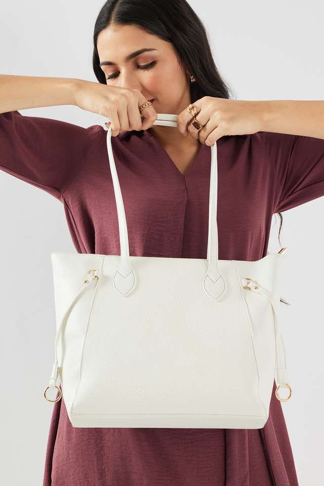 Solid-PU-Zipper-Closure-Women-s-Tote-Bag