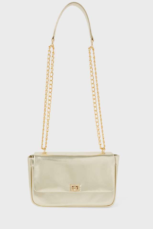 Solid-PU-Zipper-Closure-Women-s-Sling-Bag