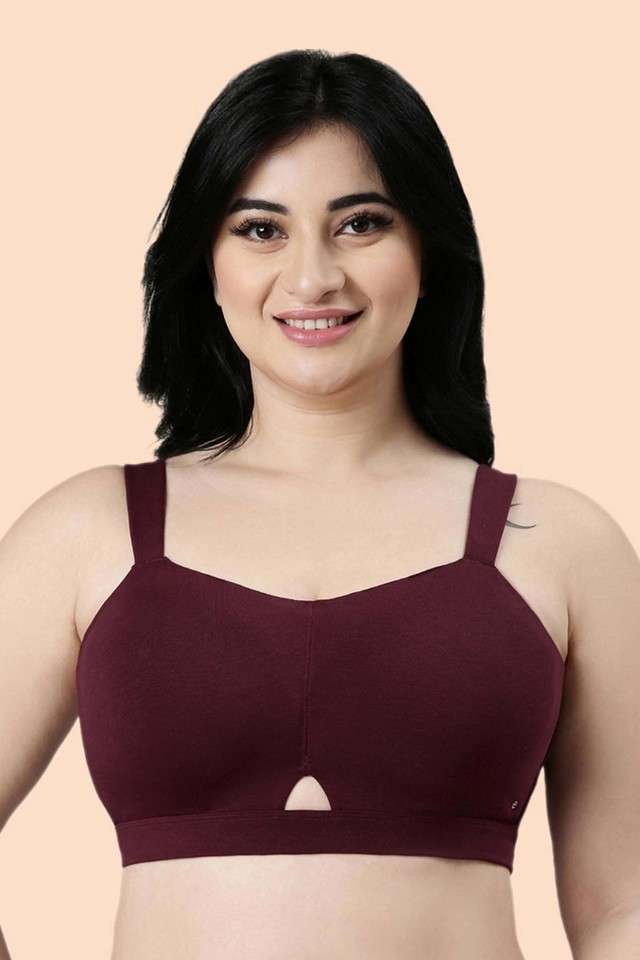 Non-Wired-Regular-Medium-Padded-Women-s-Minimiser-Bra