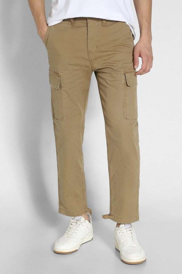 Solid-Cotton-Slim-Fit-Men-s-Casual-Wear-Trousers