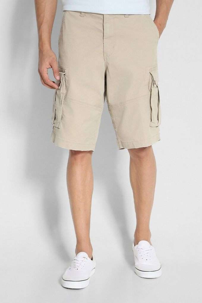 Solid-Cotton-Men-s-Shorts