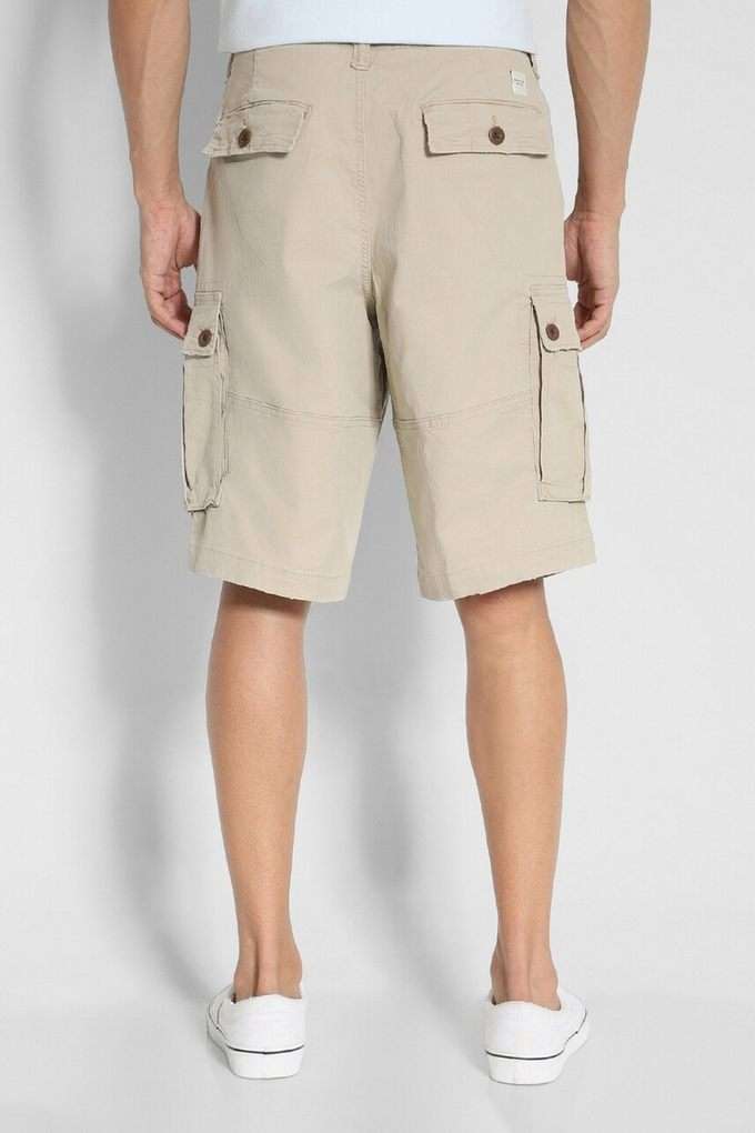Solid-Cotton-Men-s-Shorts