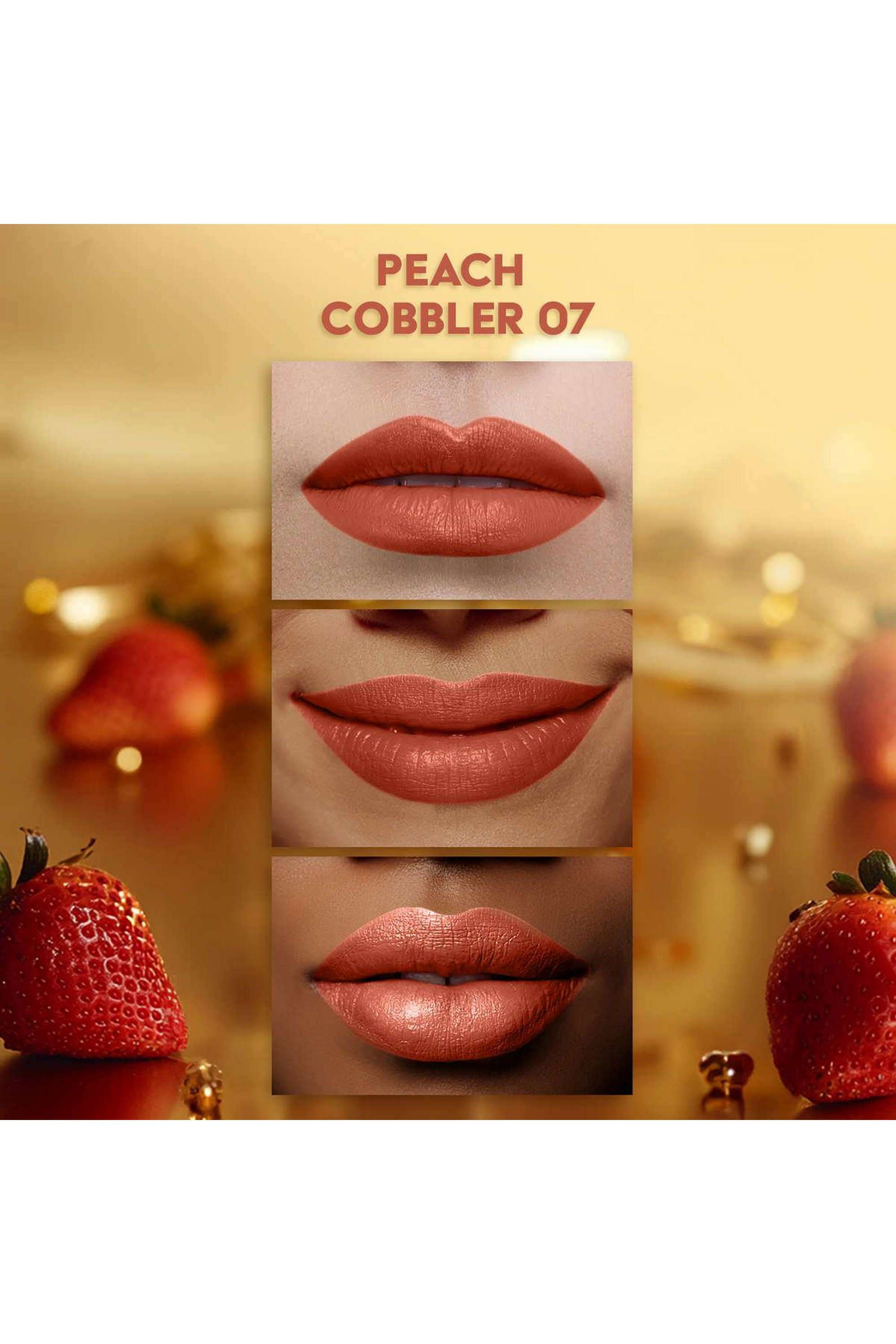 Comfy-Matte-Velvet-Touch-Lipstick---Peach-Cobbler-07 -4.2-gm