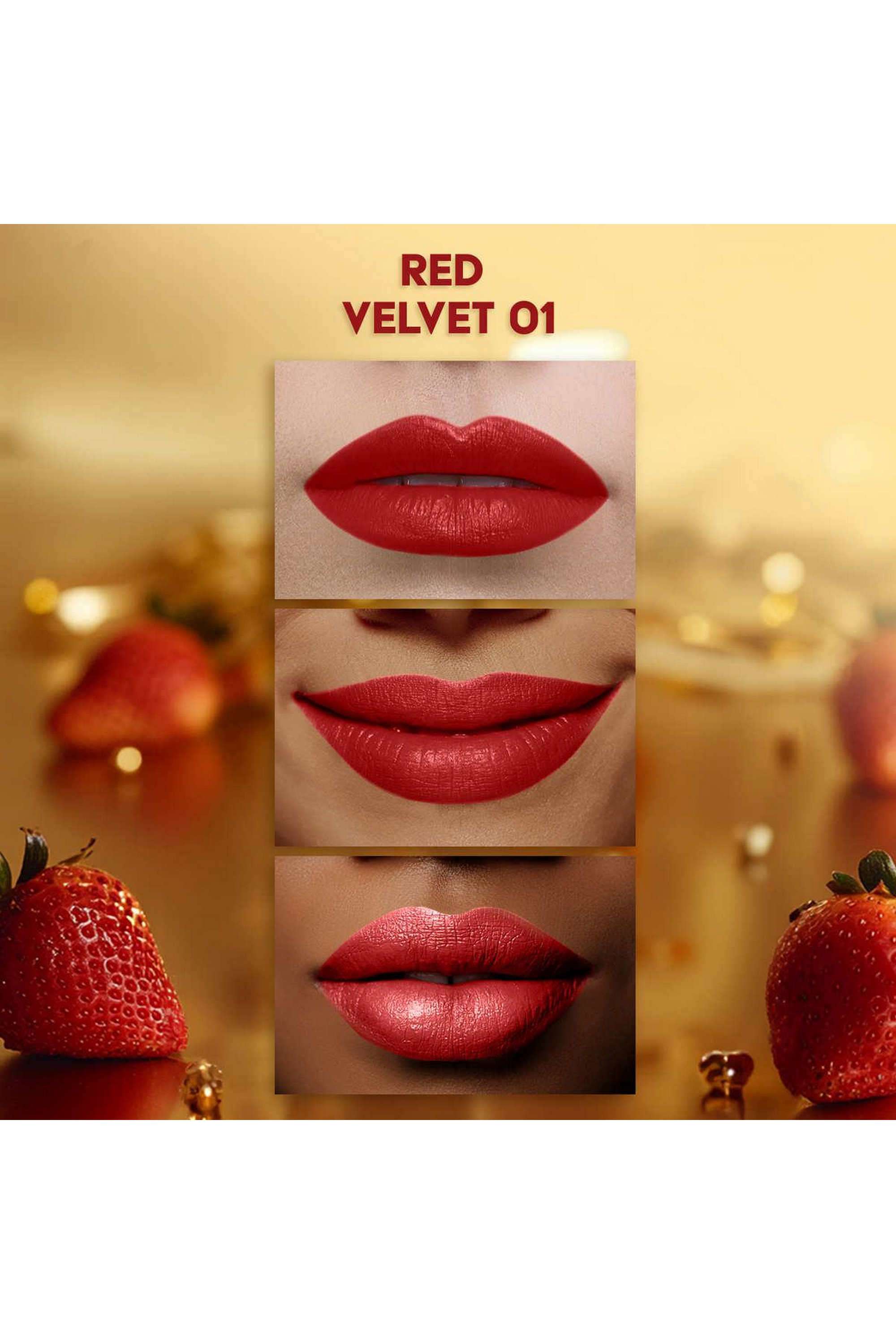 Comfy-Matte-Velvet-Touch-Lipstick---Red-Velvet-Cake-01 -4.2-gm