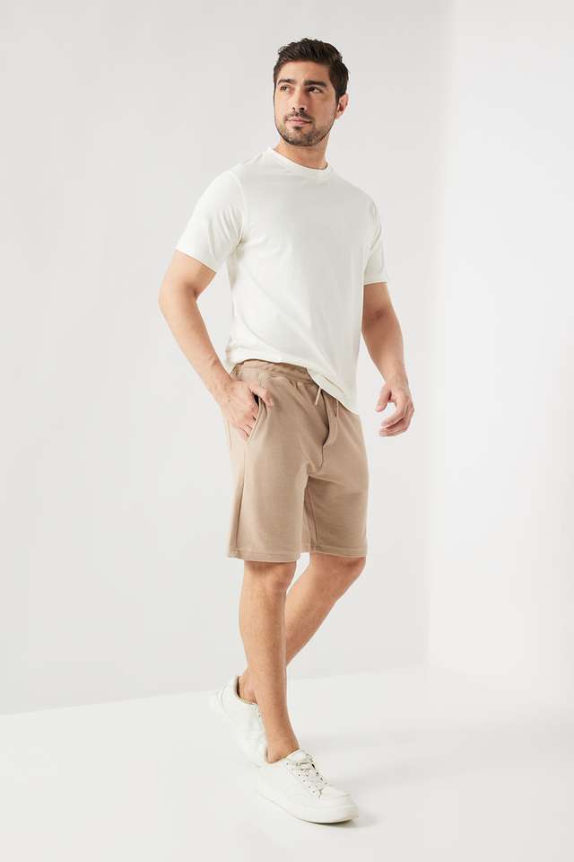 Solid-Cotton-Round-Neck-Men-s-T-Shirt
