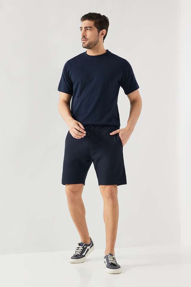 Solid-Cotton-Round-Neck-Men-s-T-Shirt