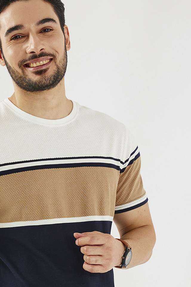 Solid-Cotton-Round-Neck-Men-s-T-Shirt