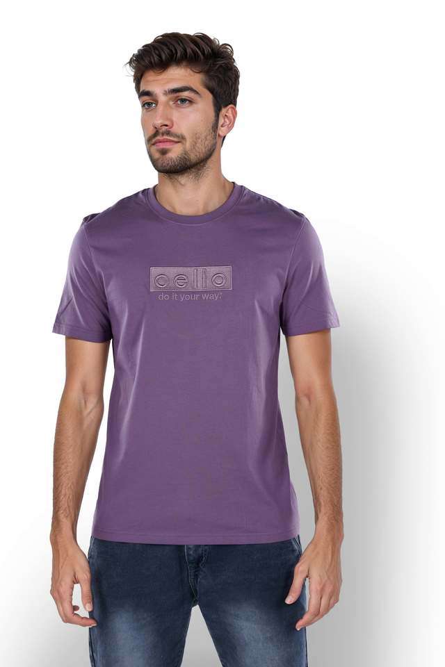 Solid-Cotton-Round-Neck-Men-s-T-Shirt