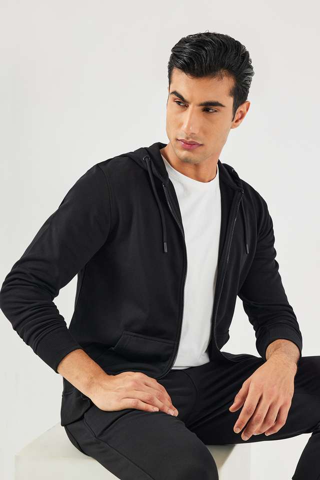 Solid-Blended-Fabric-Regular-Fit-Men-s-T-Shirt