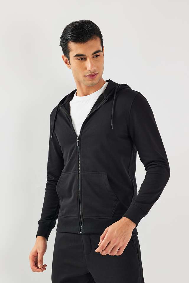 Solid-Blended-Fabric-Regular-Fit-Men-s-T-Shirt