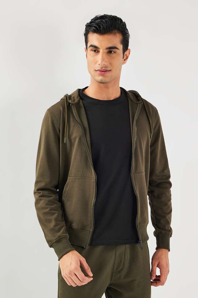 Solid-Blended-Fabric-Regular-Fit-Men-Sweatshirt