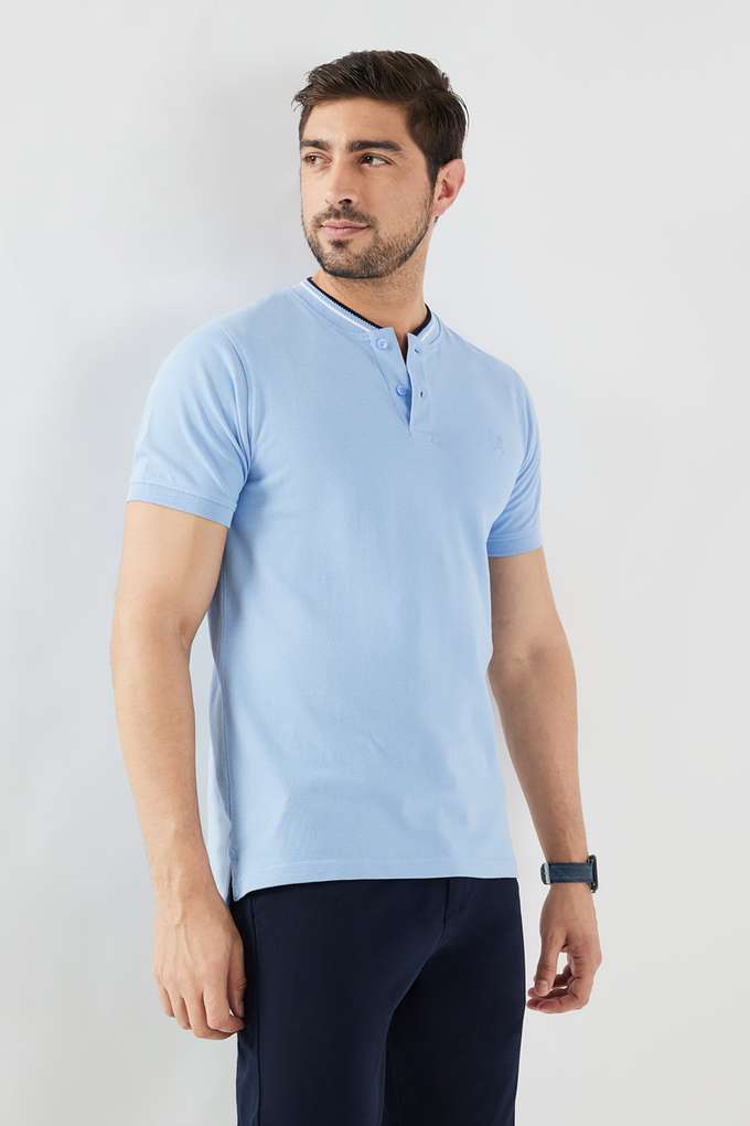 Solid-Cotton-Polo-Men-s-T-Shirt