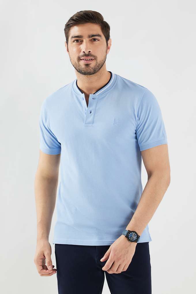 Solid-Cotton-Polo-Men-s-T-Shirt