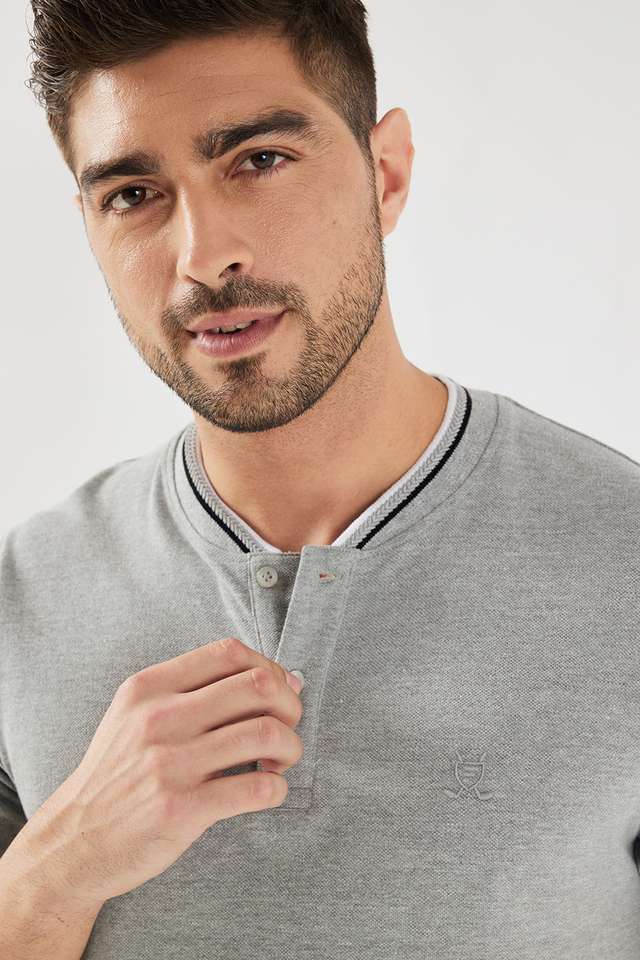 Solid-Cotton-Polo-Men-s-T-Shirt