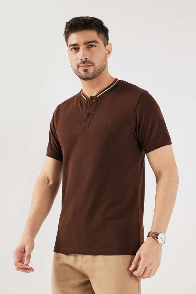 Solid-Cotton-Polo-Men-s-T-Shirt