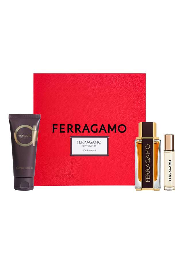 Spicy-Leather-Set-(Eau-de-Parfum-100ml-+-Shampoo-&-Shower-Gel-100ml-+-Pen-Spray-10ml)