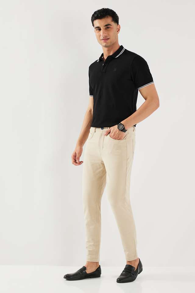 Solid-Cotton-Polo-Men-s-T-Shirt