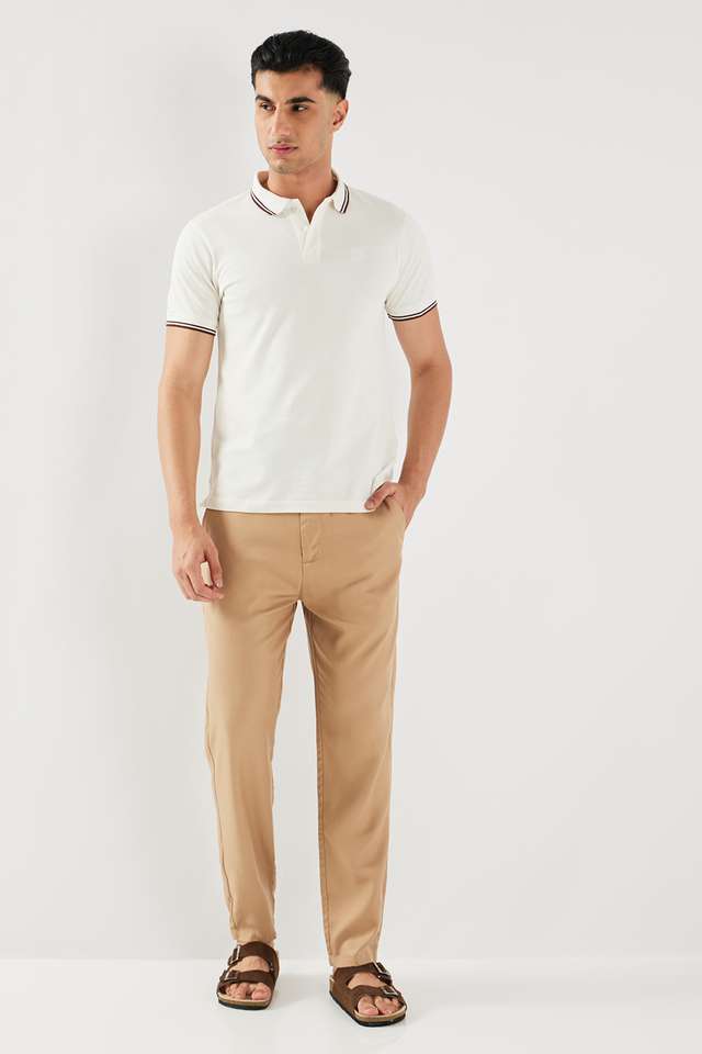 Solid-Cotton-Polo-Men-s-T-Shirt