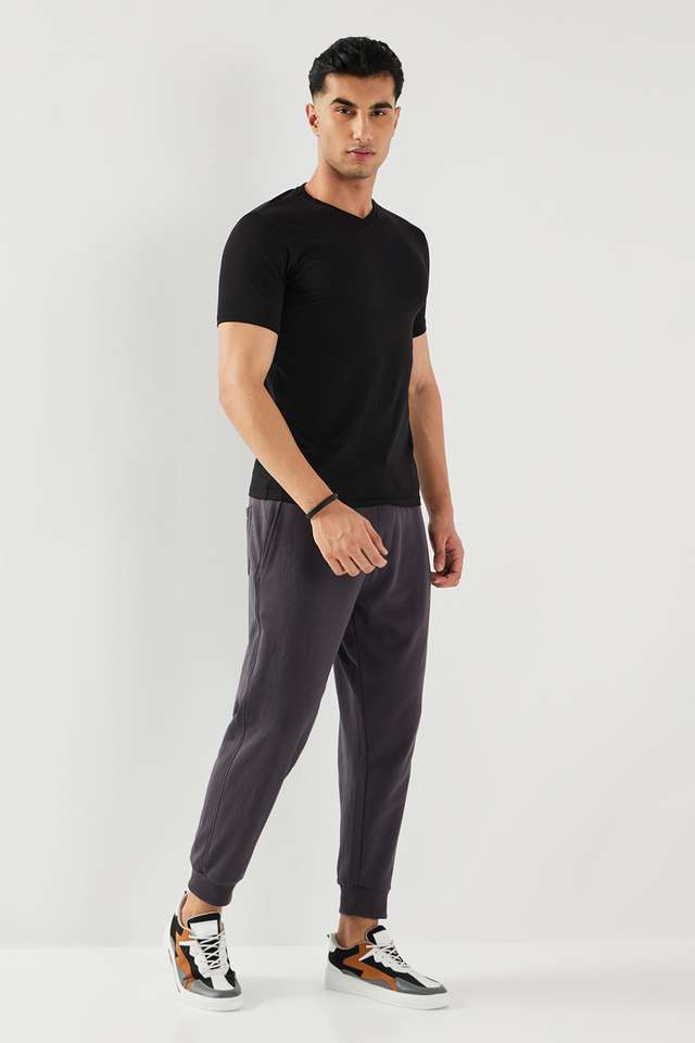 Solid-Lycra-Slim-Fit-Men-T-Shirt