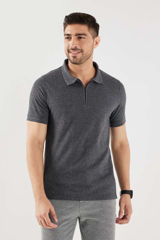 Solid-Cotton-Polo-Men-s-T-Shirt