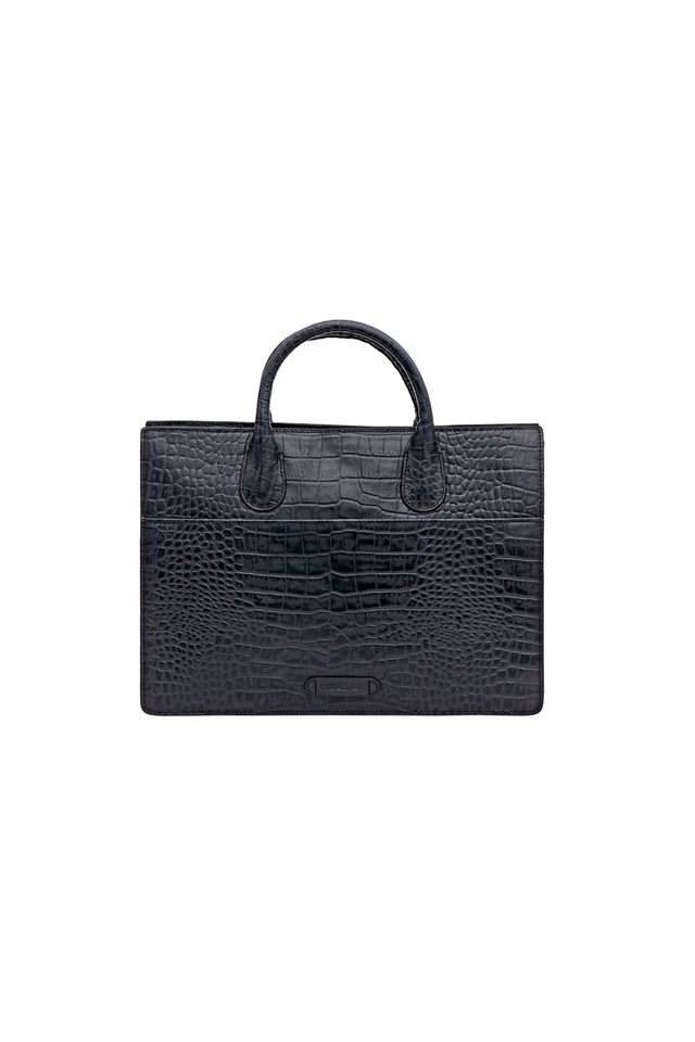 Zipper-Pure-Leather-Unisex-s-Formal-Wear-Shoulder-Bag