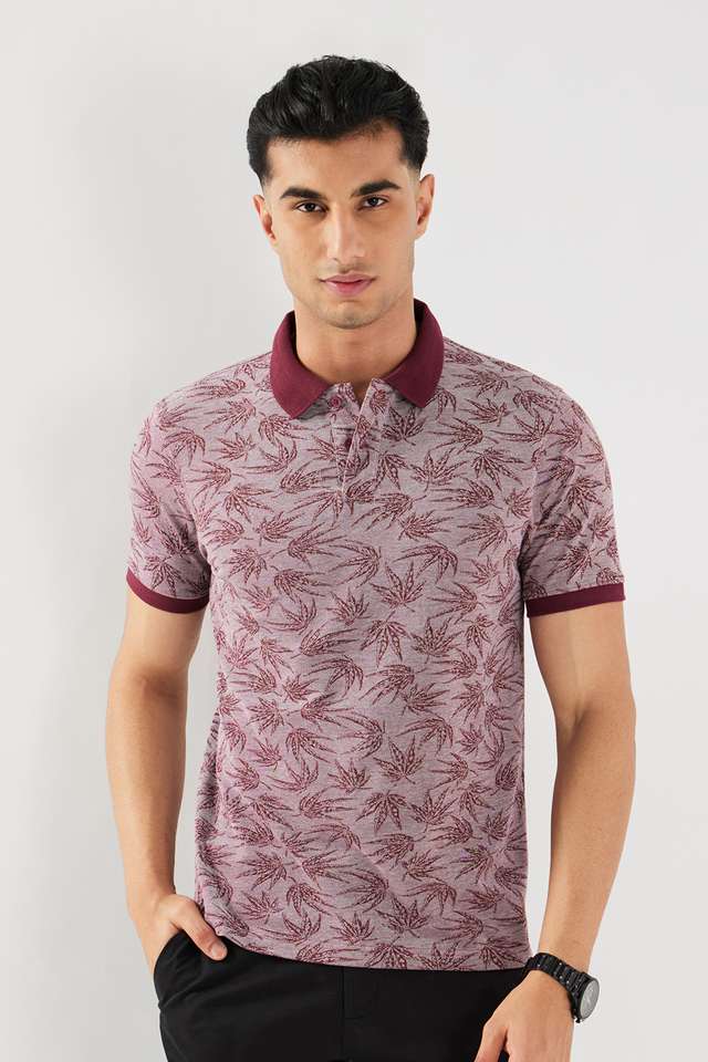 Printed-Cotton-Polo-Men-s-T-Shirt