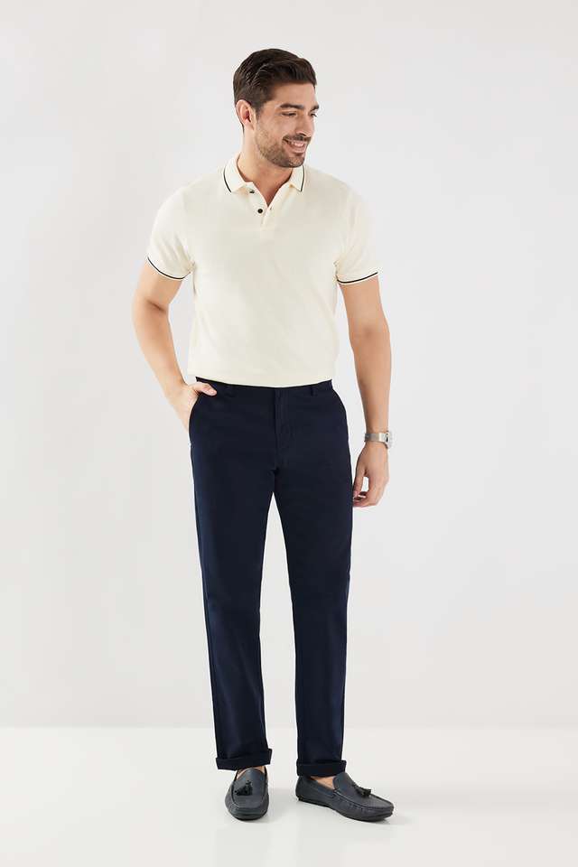 Textured-Cotton-Polo-Men-s-T-Shirt