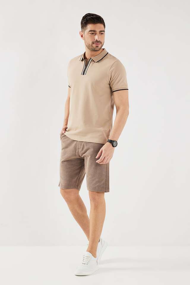 Textured-Cotton-Men-s-Shorts
