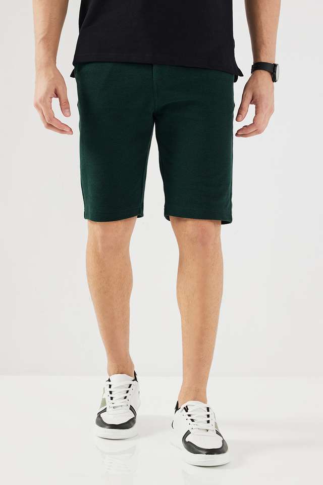 Textured-Cotton-Men-s-Shorts