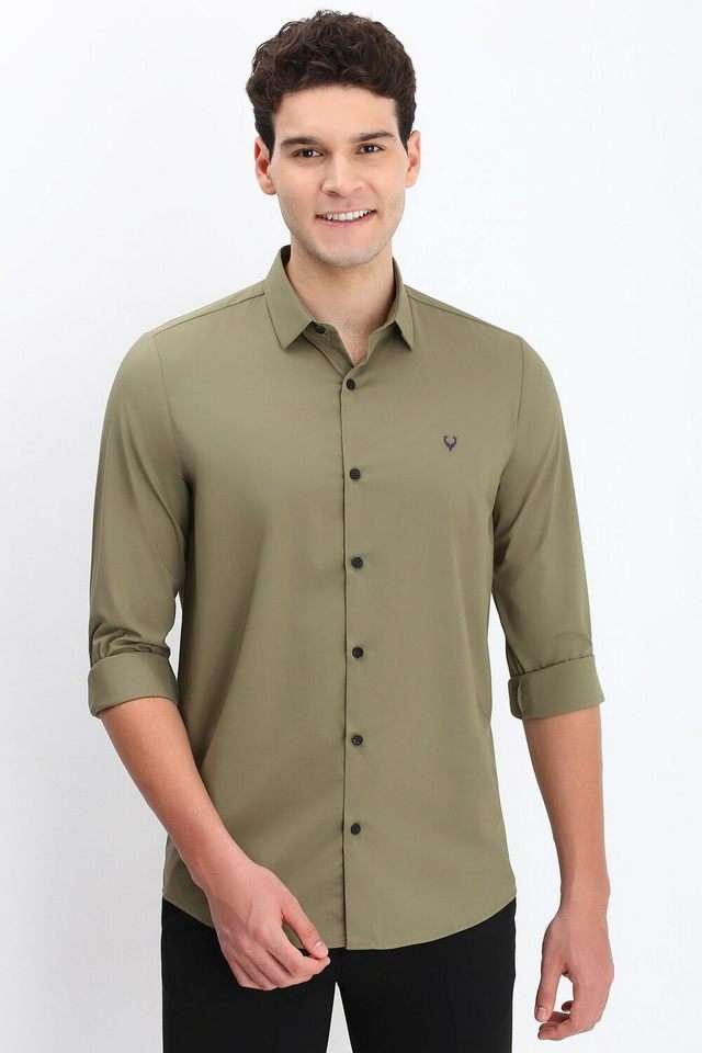 Solid-Bamboo-Regular-Fit-Men-s-Formal-Wear-Shirt