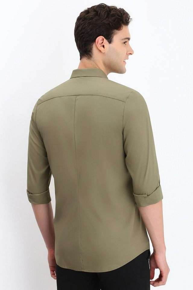 Solid-Bamboo-Regular-Fit-Men-s-Formal-Wear-Shirt