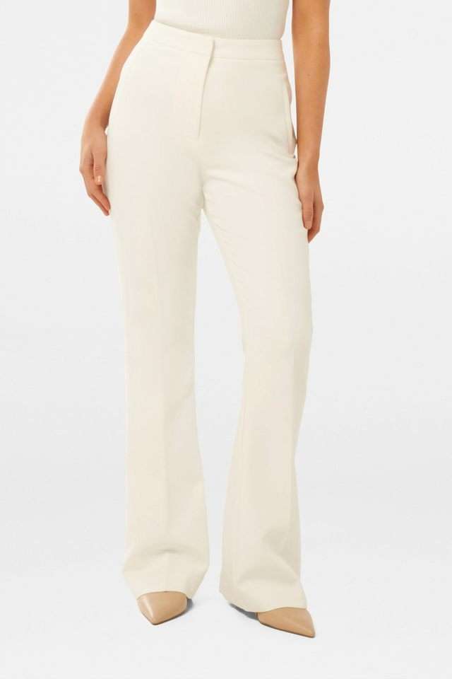 Solid-Blended-Fabric-Slim-Fit-Women-s-Pants