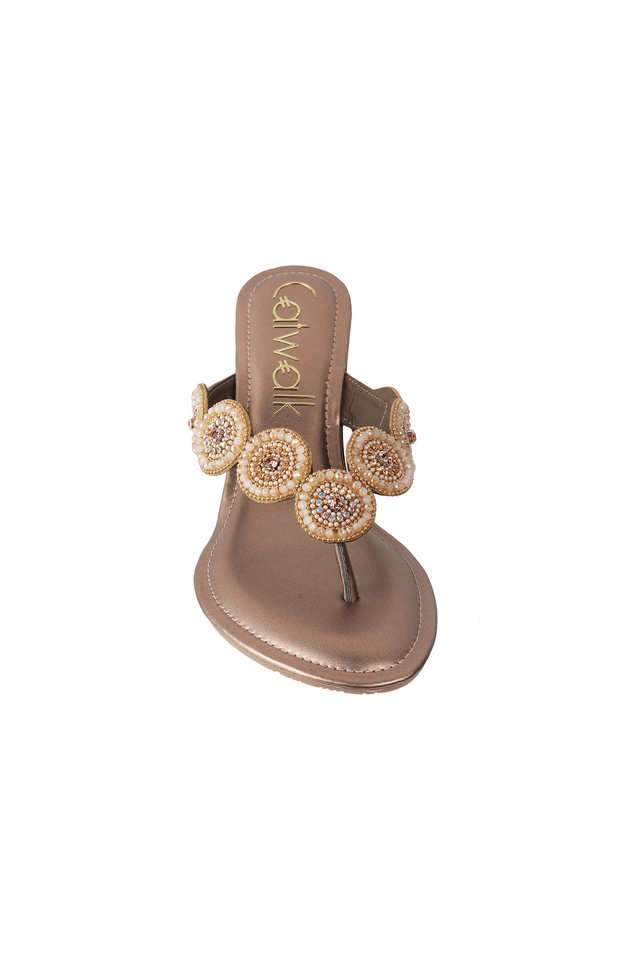 Fabric-Slip-on-Round-Toe-Women-s-Sandals