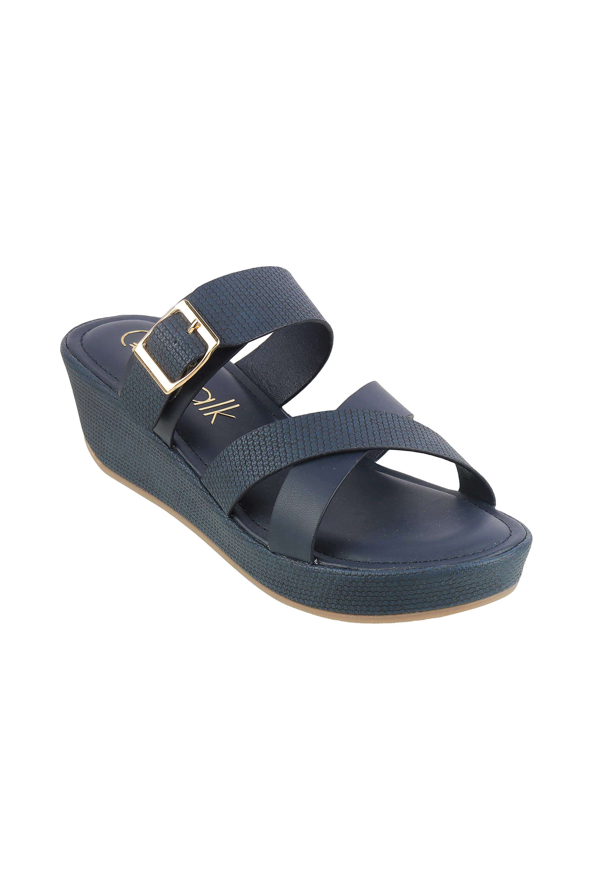 Wall-St-Boho-Chic-PU-Slip-On-Women-s-Casual-Wear-Sandals