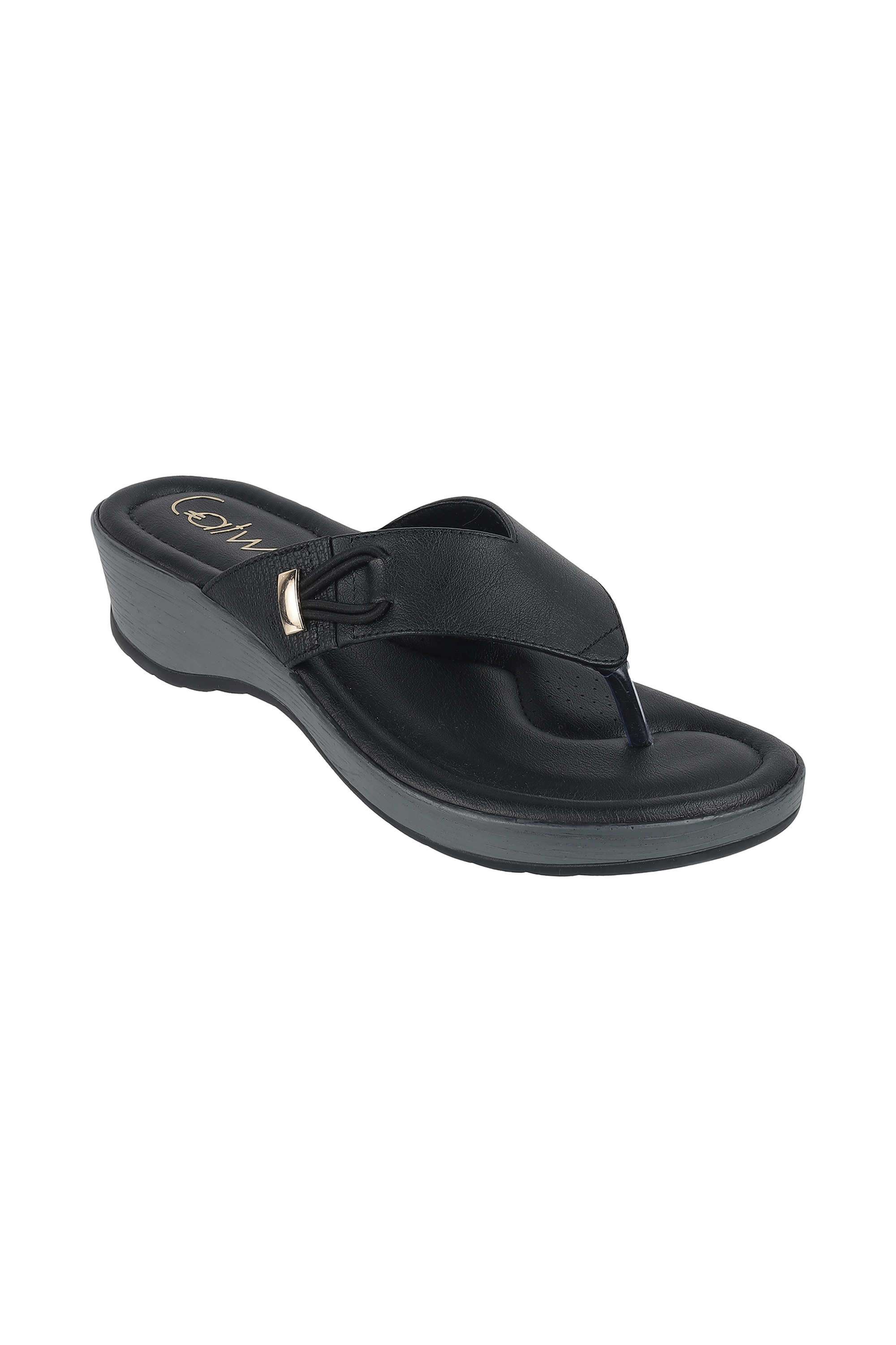 Wall-St-Boho-Chic-PU-Slip-On-Women-s-Casual-Wear-Sandals