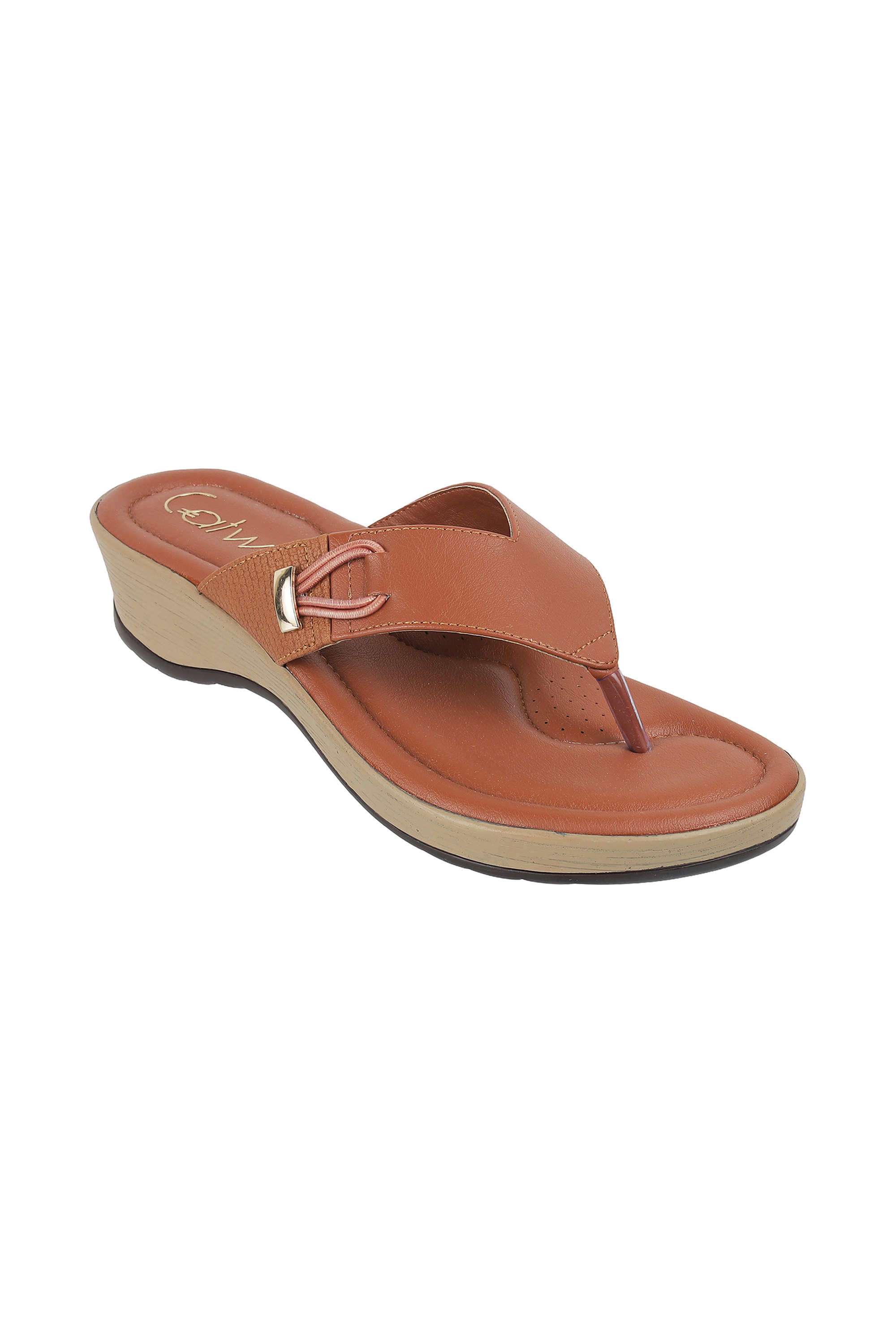 Wall-St-Boho-Chic-PU-Slip-On-Women-s-Casual-Wear-Sandals