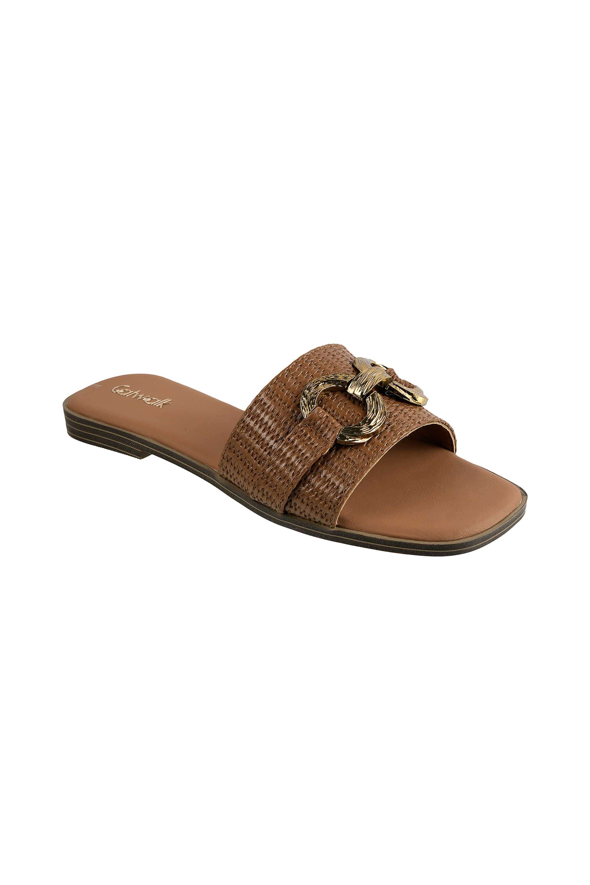 COURT-PU-Slip-On-Women-s-Casual-Wear-Sandals