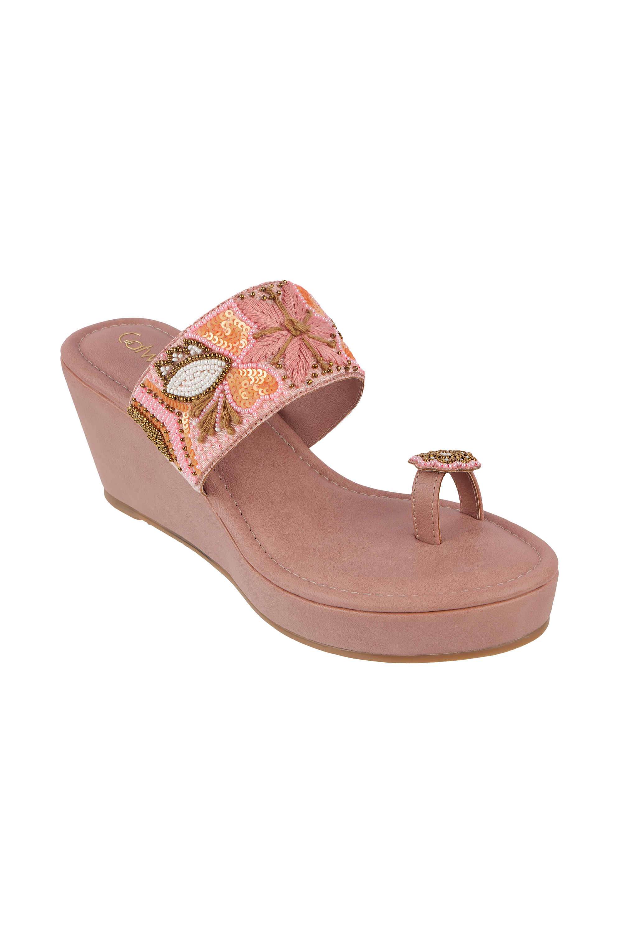 Synthetic-Slip-On-Women-s-Party-Wear-Heels