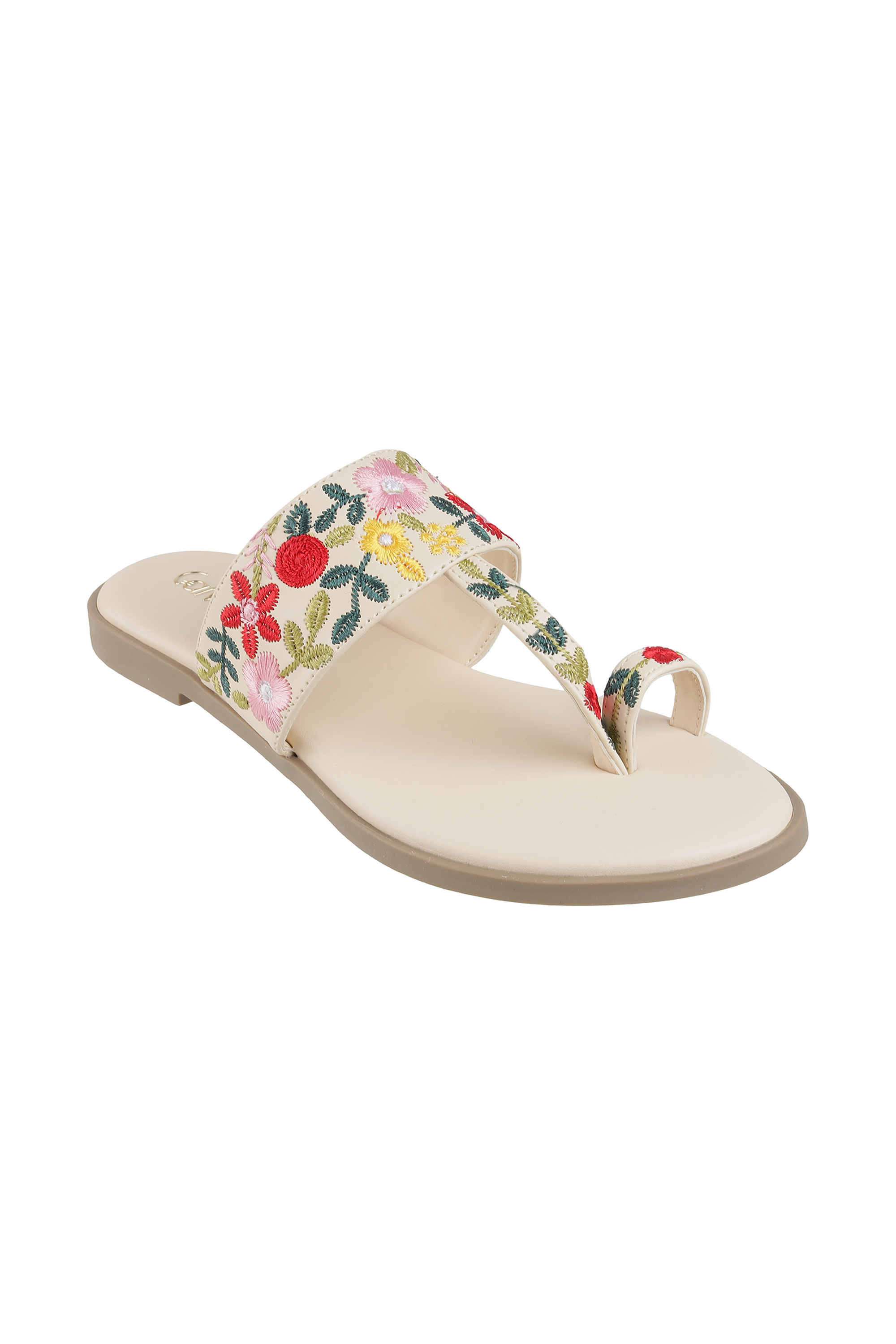 Synthetic-Slip-On-Women-s-Party-Wear-Flats