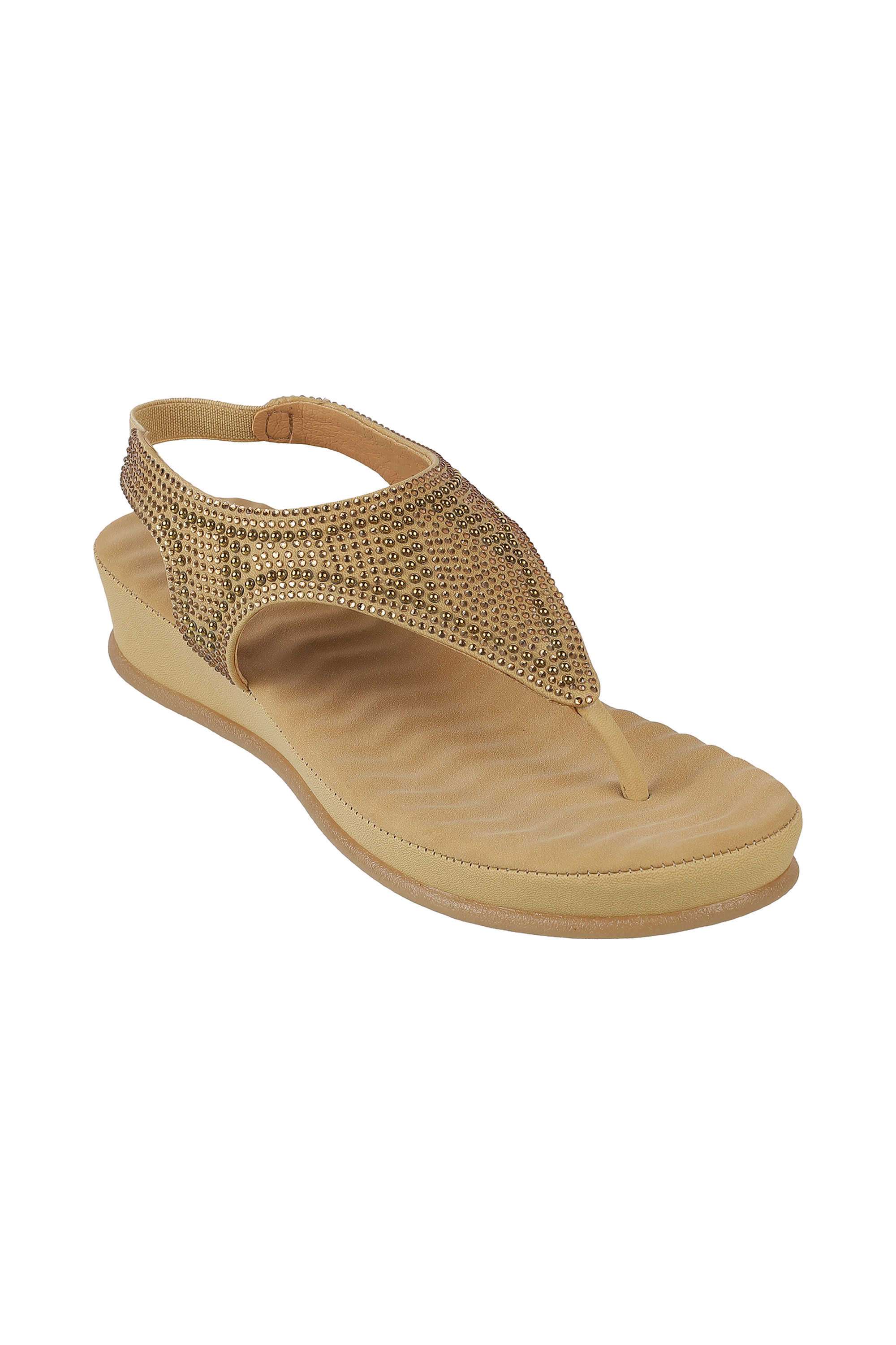 COURT-PU-Buckle-Women-s-Casual-Wear-Flip-flops
