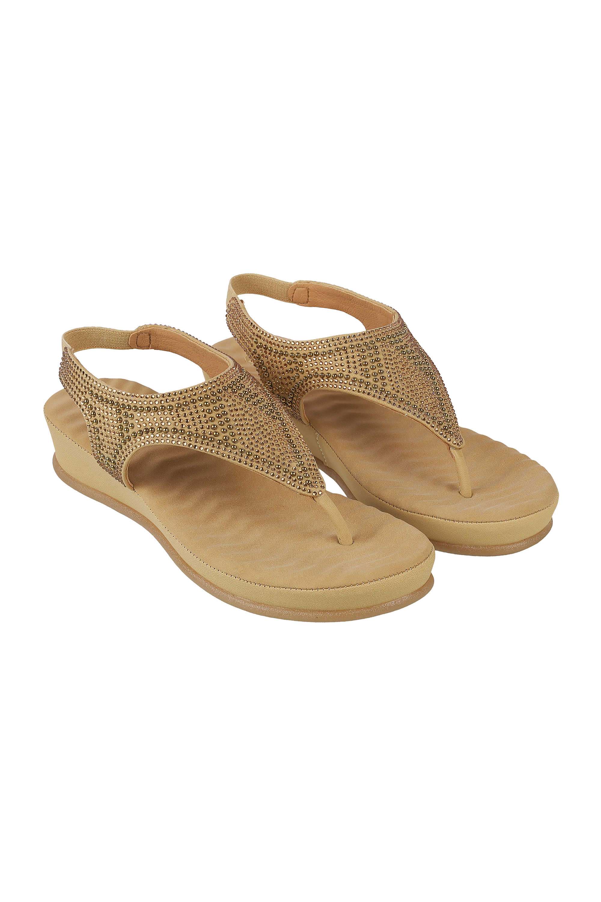 COURT-PU-Buckle-Women-s-Casual-Wear-Flip-flops