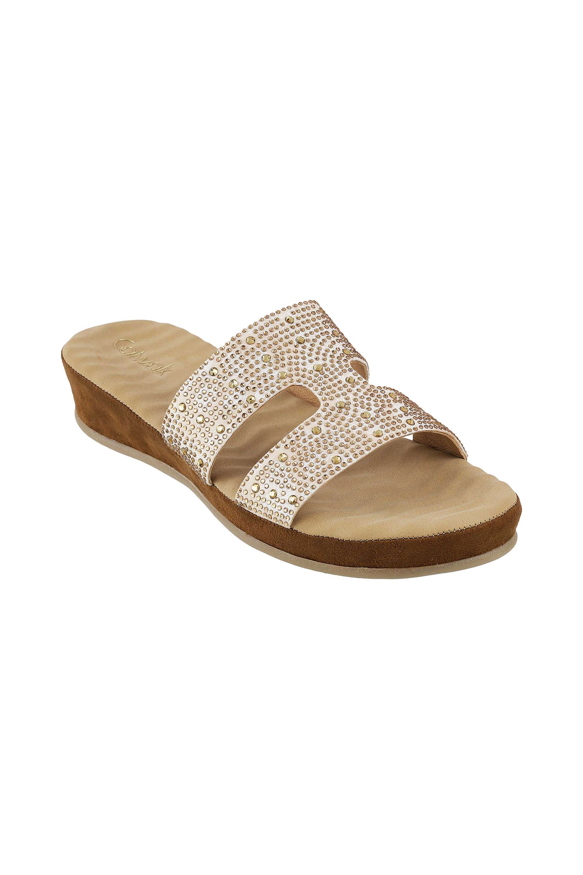 COURT-PU-Slip-On-Women-s-Casual-Wear-Sandals