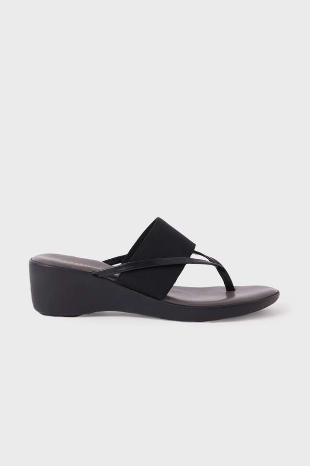 Fabric-Slip-on-Women-s-Casual-Wear-Heels