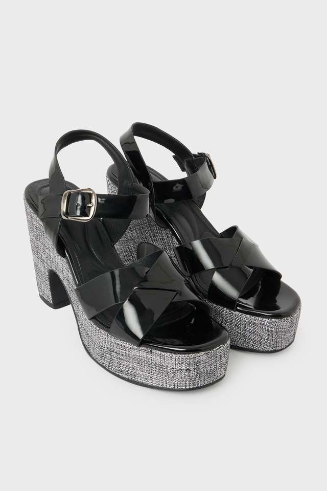 Synthetic-Buckle-Closure-Women-s-Party-Wear-Sandals